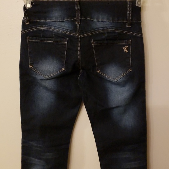 Girl's Skinny legged jeans SZ 8 R - Picture 4 of 4